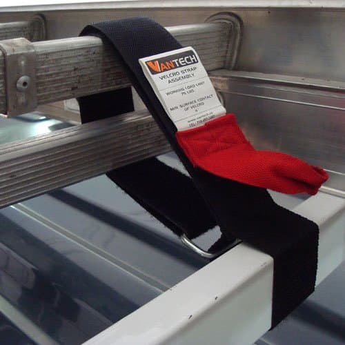 Vantech Ram ProMaster City 2015+ - 2 Bar Aluminum Ladder Rack w/Side Stops J2542 5