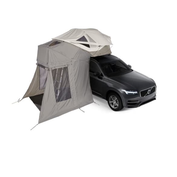 Approach Annex in Vetiver Gray on top of vehicle on white background