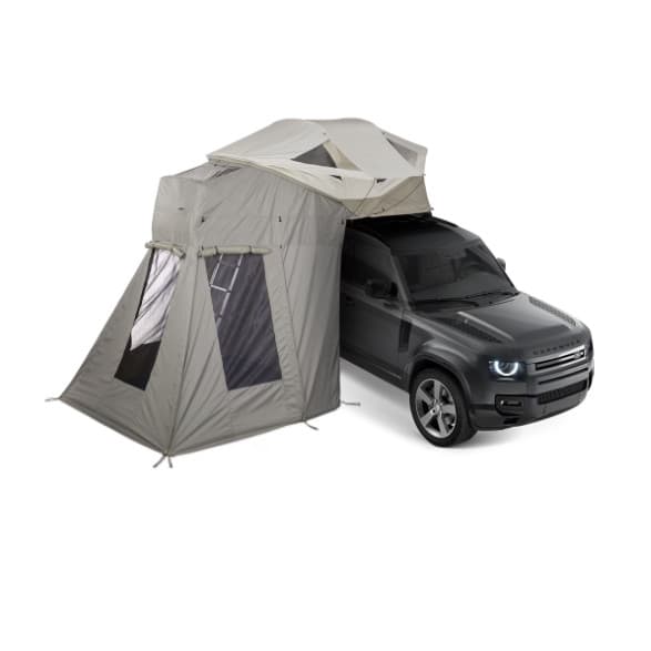 Approach Annex in Vetiver Gray on top of vehicle on white background