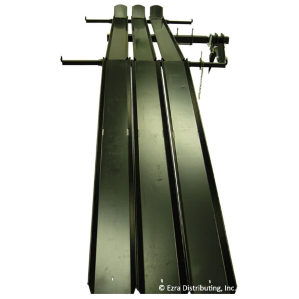 versahaul auto moto carrier side view of ramps on white background