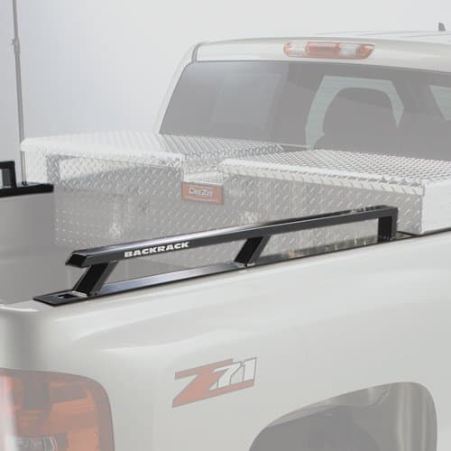 BackRack Industrial Grade Toolbox Side Rails for Short Bed Trucks