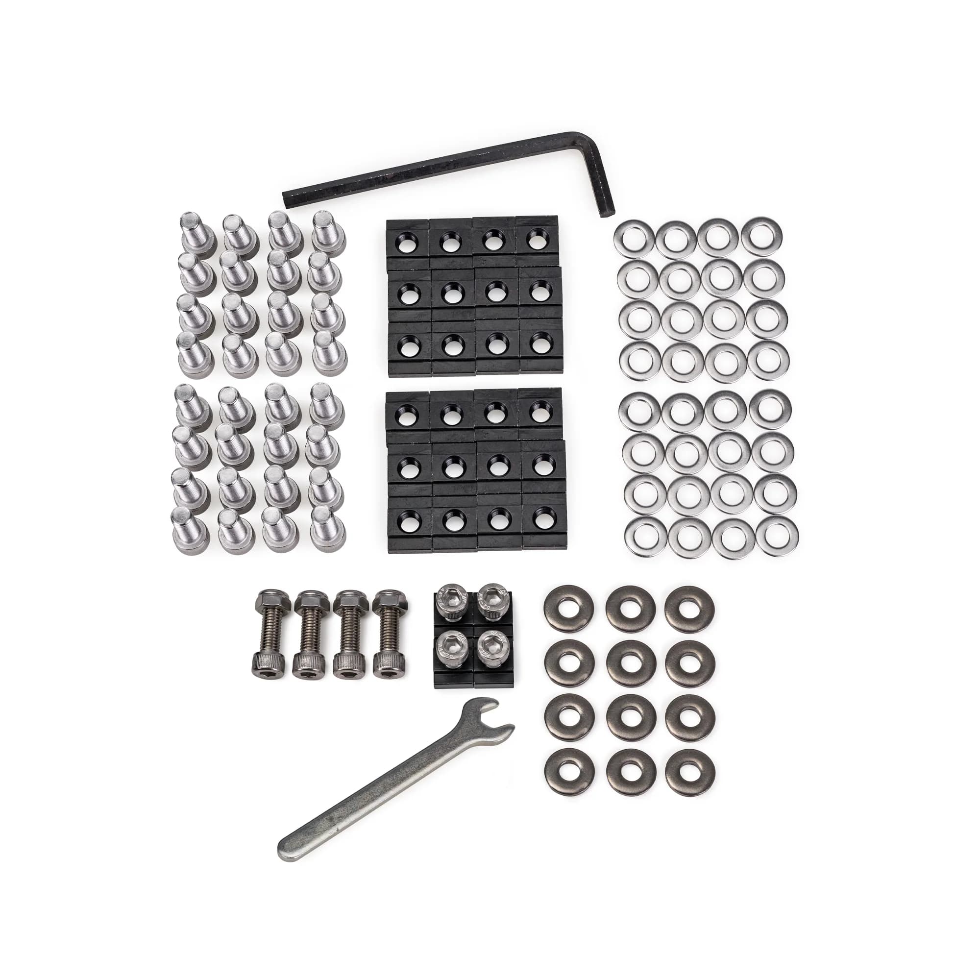 Kuat IBEX Crossbar Riser Kit hardware