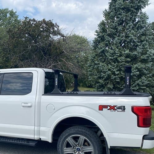 Elevate Height Adjustable Aluminum Truck Rack With TS Rails 2