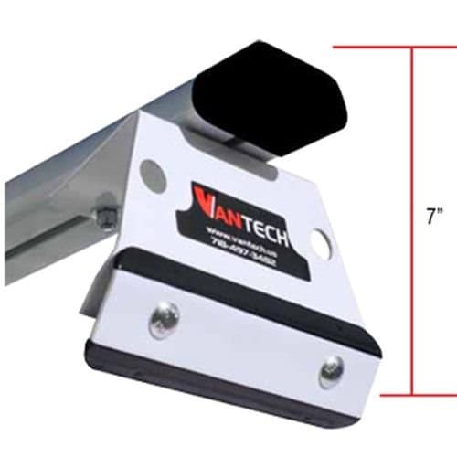 Vantech H3 2 Bar Aluminum Aero Van Ladder Racks