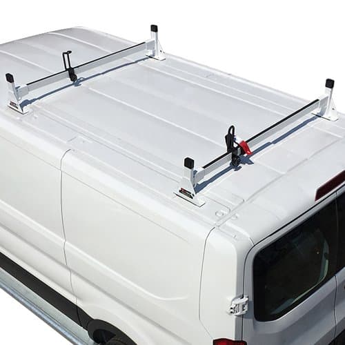 Vantech Ford Transit Cargo 2015+ - 2 Bar Steel Ladder Racks H1722 2