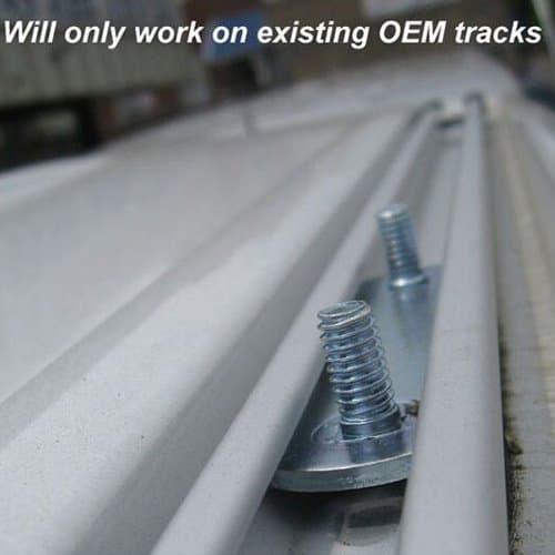 Vantech Sprinter 2007+ w/Tracks - 2 Bar Aluminum Ladder Racks H3315 5