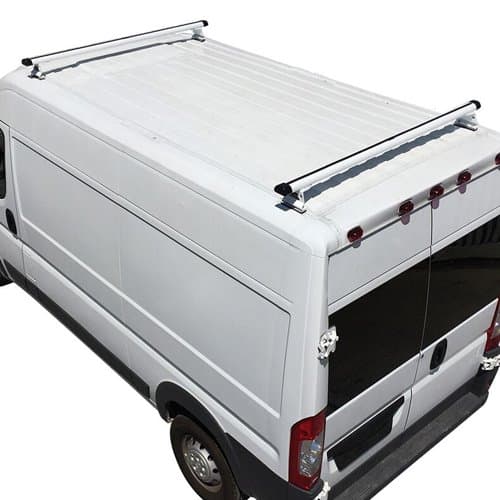 Vantech Ram ProMaster 2013+ - 2 Bar Aluminum Ladder Racks H3542 2