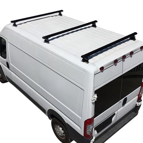 Vantech Ram ProMaster 2013+ - 3 Bar Aluminum Ladder Racks H3543 2