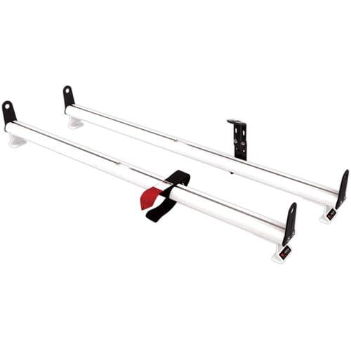 Vantech Ford Transit Connect 2008-2013 - 2 Bar Aluminum Ladder Rack w/Side Stops J2050 4