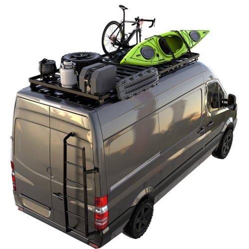 Front Runner KRMS004T Slimline II Roof Rack for 2006+ Sprinter w/OEM Tracks 6