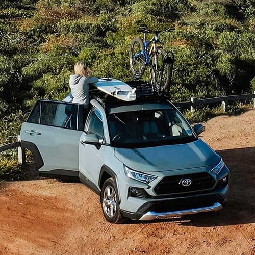 Front Runner KRTR004T Slimline II Roof Rack Kit for Toyota Rav4 2019+ 9