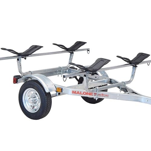 Malone MegaWing SOT Large Fishing Kayak Rack Saddles and Straps 6