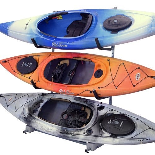 Malone FS 3 Kayak Free Standing adjustable Kayak Storage Racks