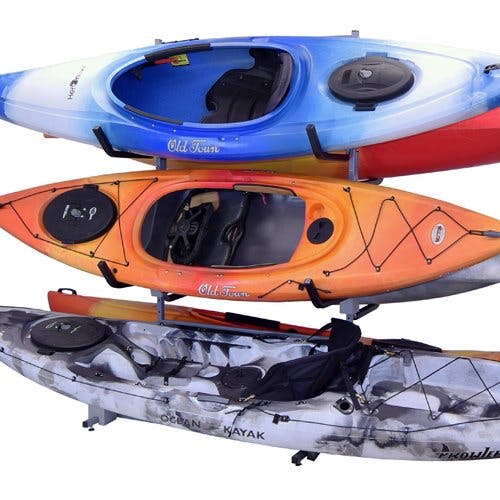 Malone FS 6 Kayak Free Standing adjustable Kayak Storage Racks