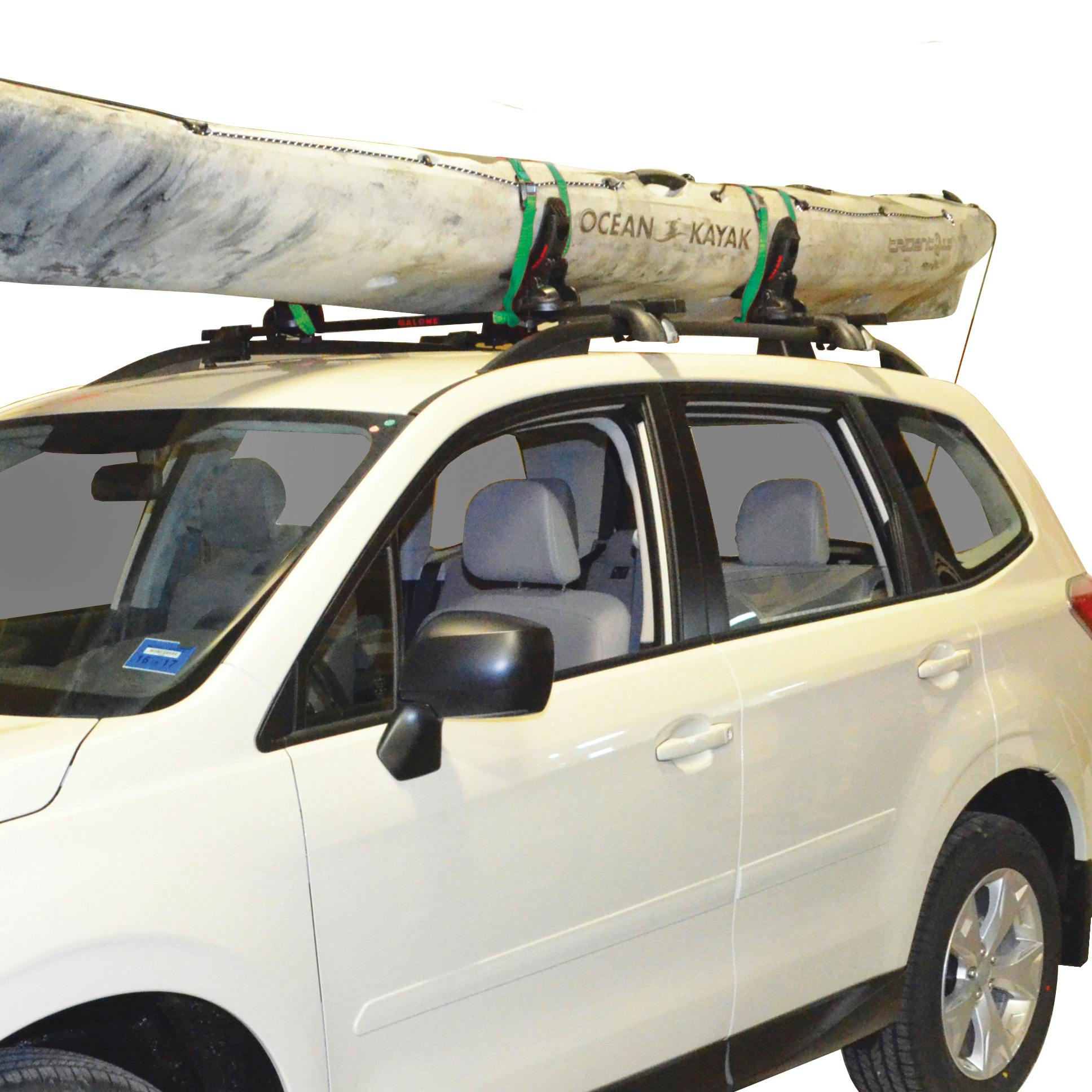 Malone Saddle Up Pro Kayak Racks and SUP Carriers with Straps