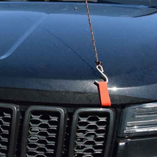 Malone Hood Loops - Attachment Points for Bow and Stern Safety Lines 2