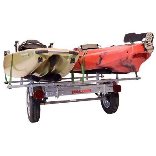 Malone MicroSport LowBed Kayak Trailer, 2 Bunk Set Package 3
