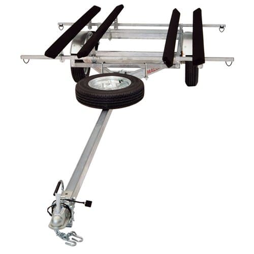 Malone MicroSport LowBed Kayak Trailer, 2 Bunk Set Package 4