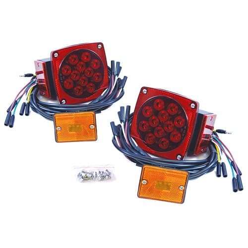 Malone MicroSport 2 Tier LowBed Trailer, 2 Kayak Bunk Kits 8