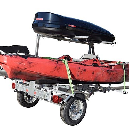Malone MicroSport 2 Tier LowBed Trailer for Kayaks, Canoes 4