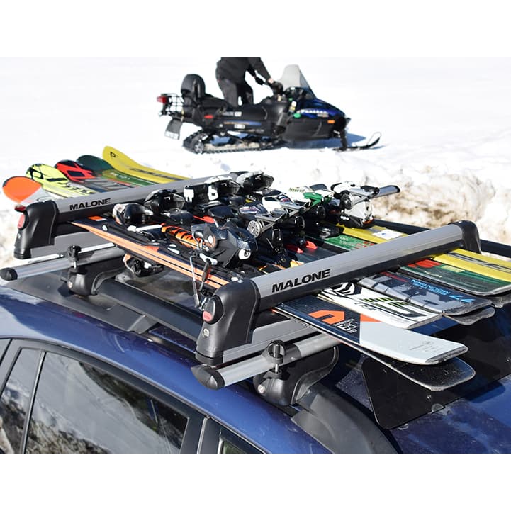 Malone FallLine Sliding 5 Pair Ski, 4 Snowboard Roof Rack 7
