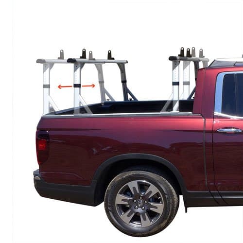 Vantech Honda Ridgeline 2017+ Aluminum Truck Rack P3319 6