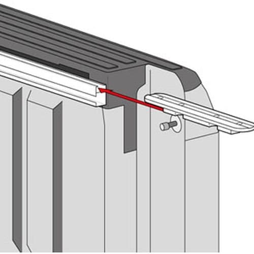 Vantech Dodge Rambox Aluminum Black Truck Rack P3510B 4