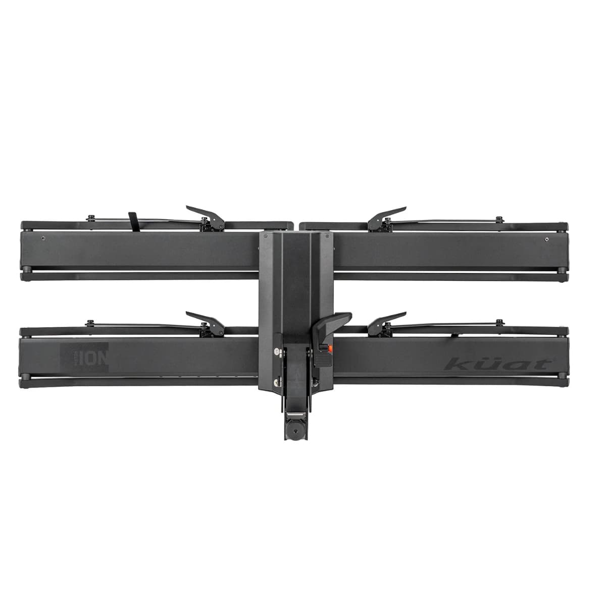 Kuat Piston Ion e-Bike rack on white background folded up