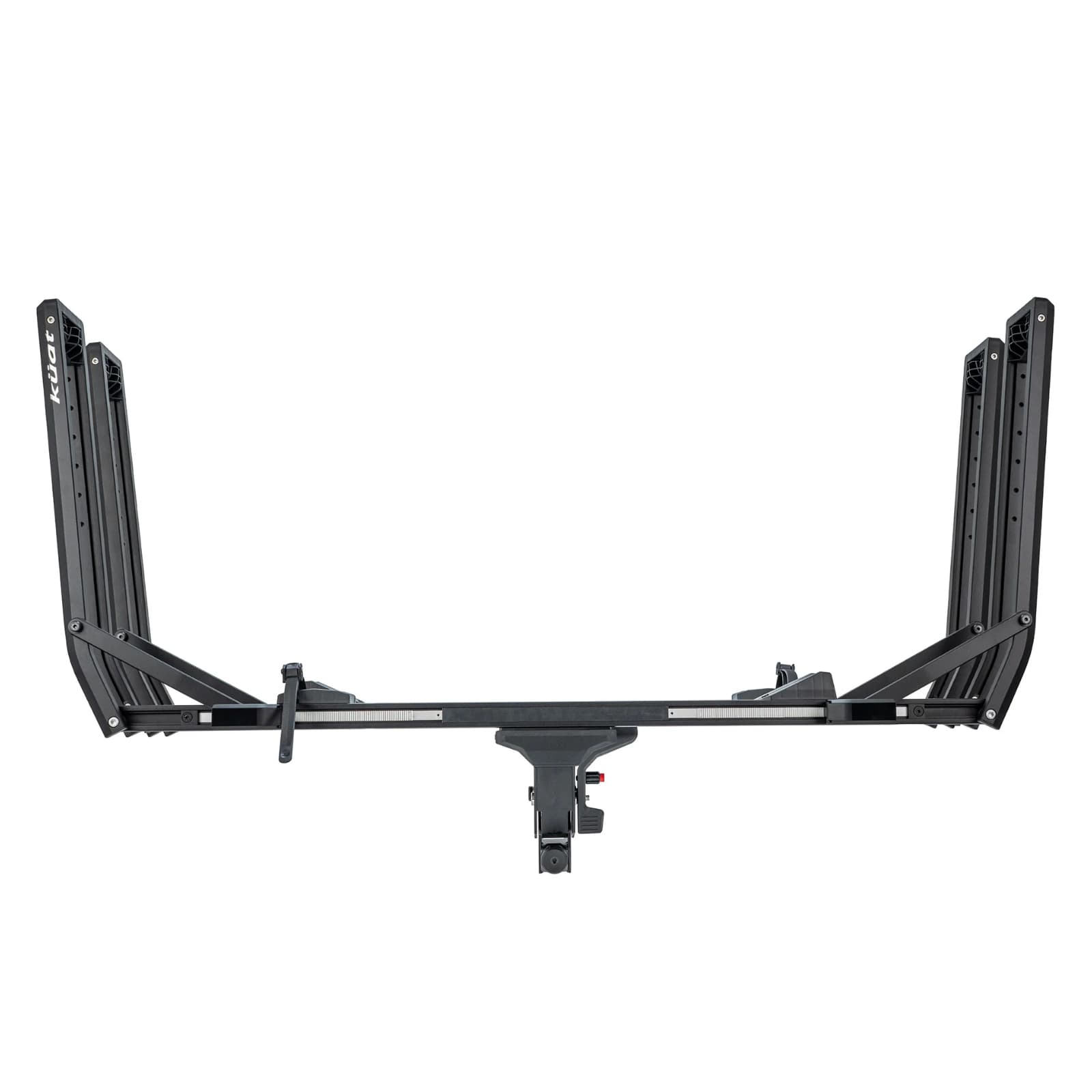 Kuat Piston Ion e-bike rack with arms up in front of white background