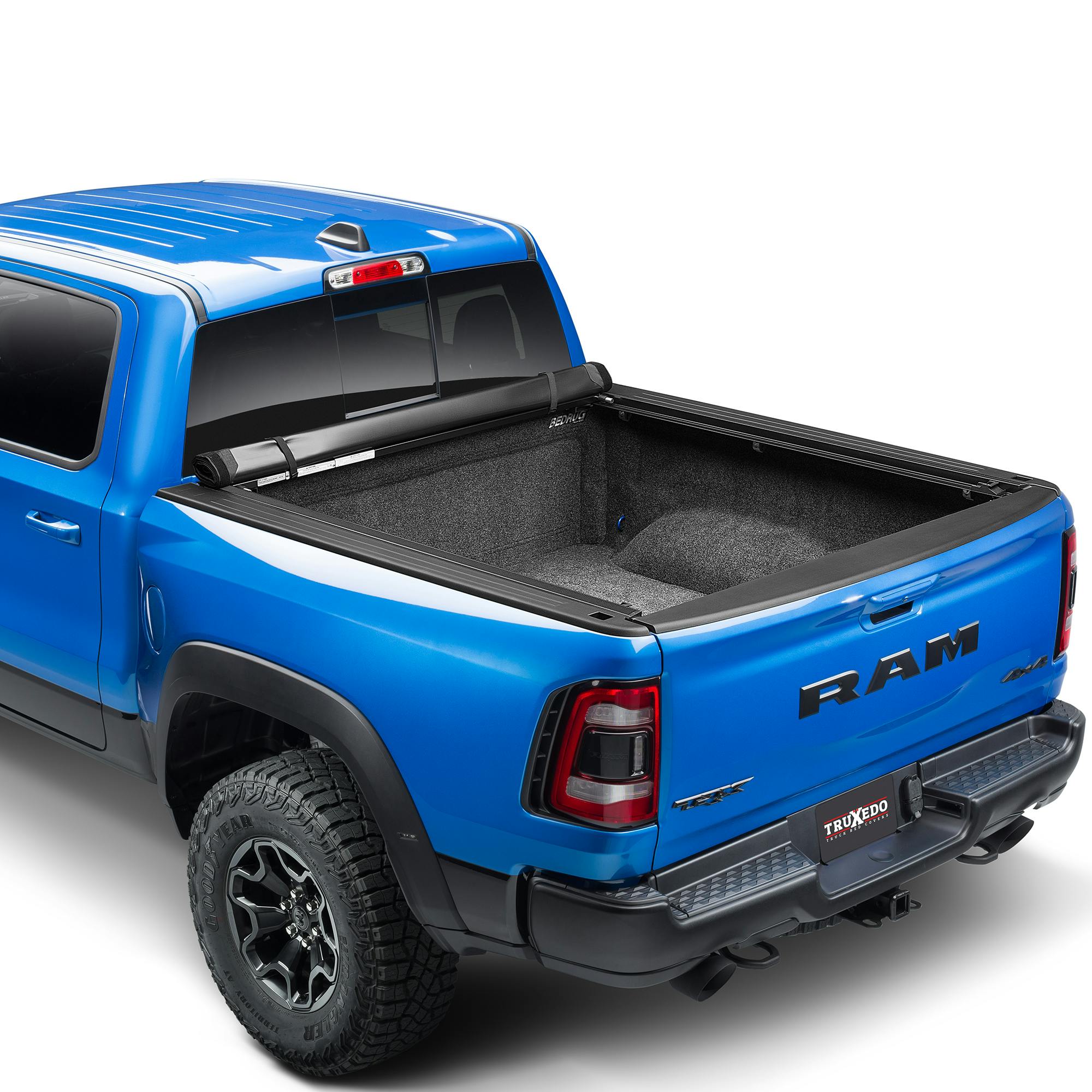 Truxedo Pro X15 Tonneau Bed Cover Fully Rolled