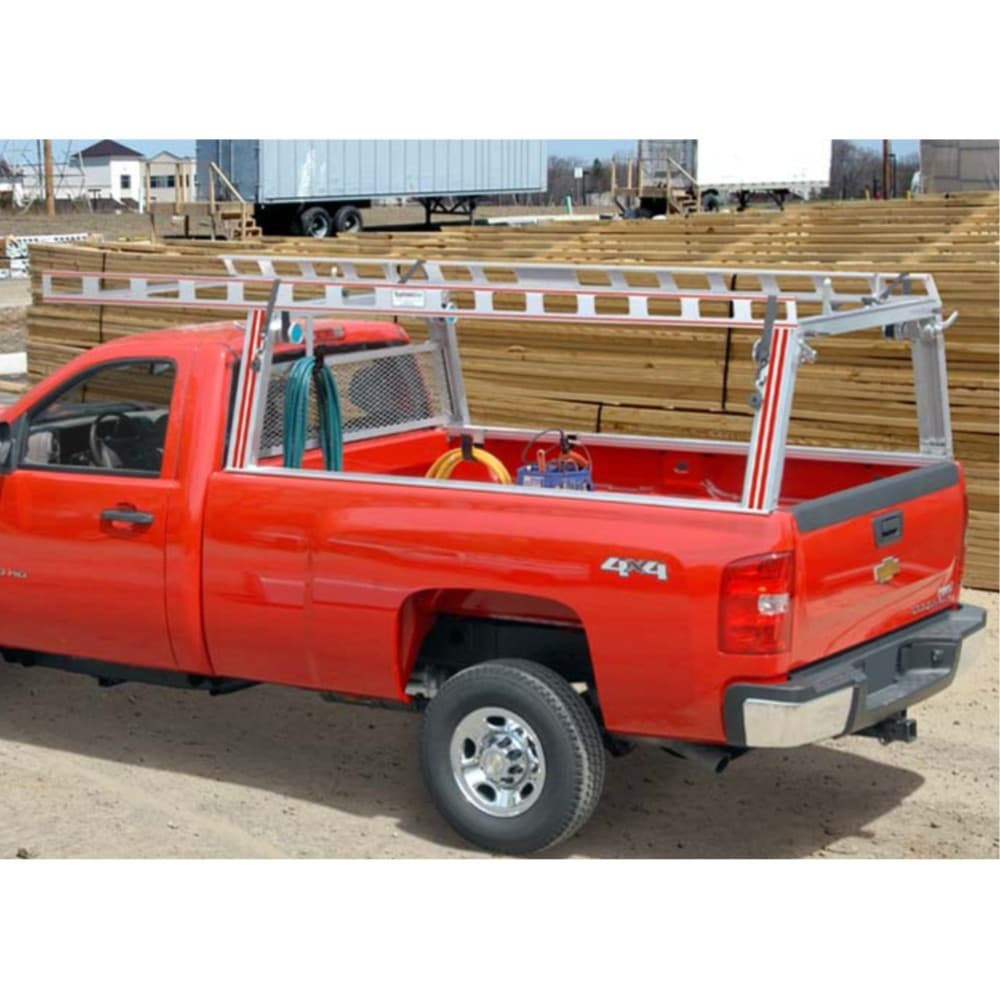 System One I.T.S Contractor Rig Truck Ladder Rack Red Truck