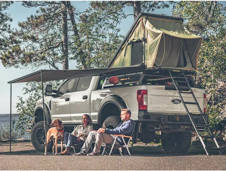 RealTruck GoRack, GoTent, GoAwning Overland Set Up