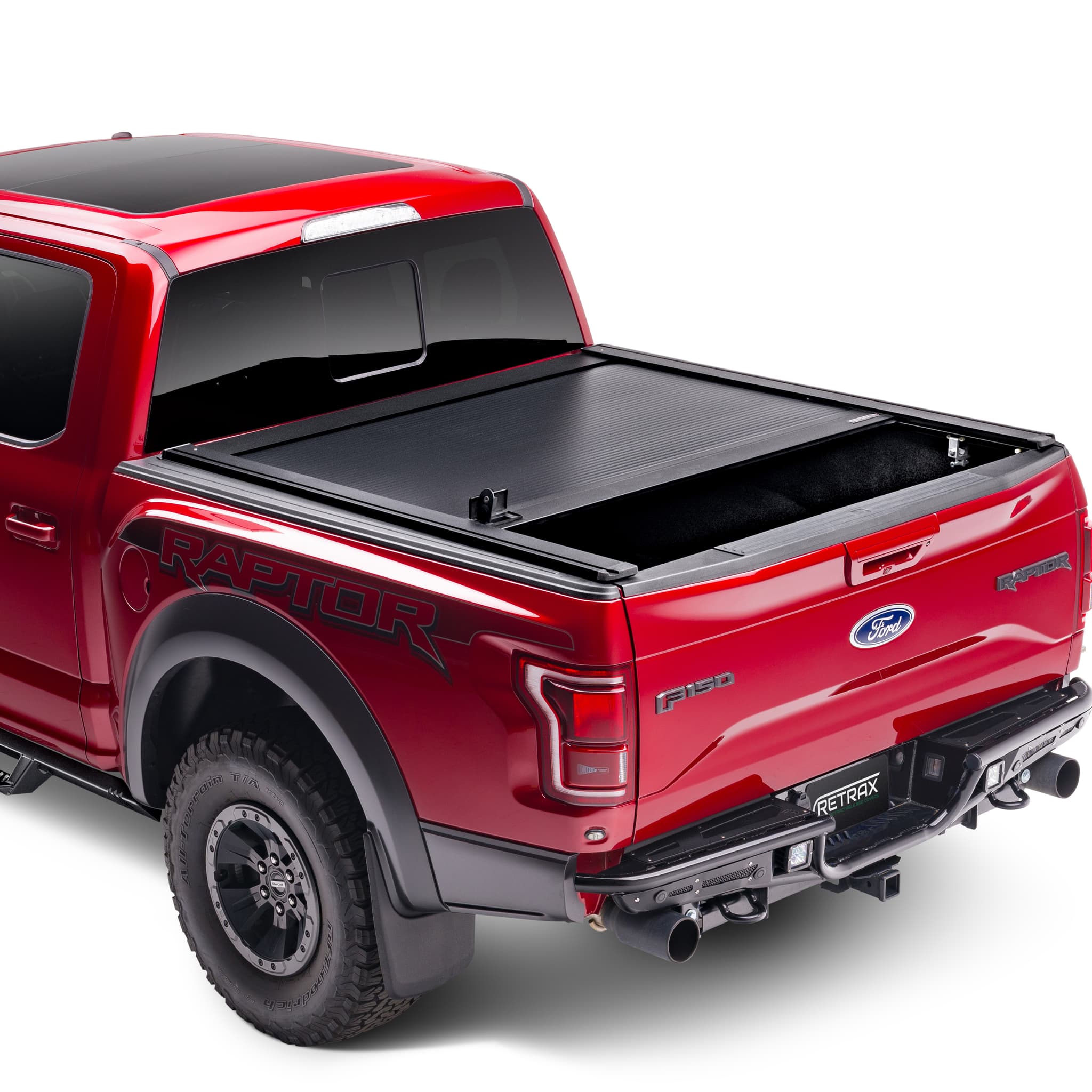 RetraxOne XR Tonneau Cover partially opened