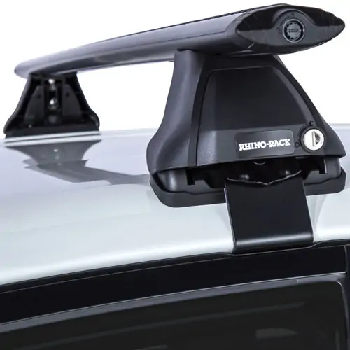 Rhino-Rack Sportz 2500 Black Car Roof Rack System for Naked Roofs 2