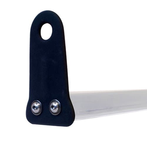 Vantech Ford Transit Connect 2014+ - 2 Bar Aluminum Ladder Rack w/Side Stops J2202 9