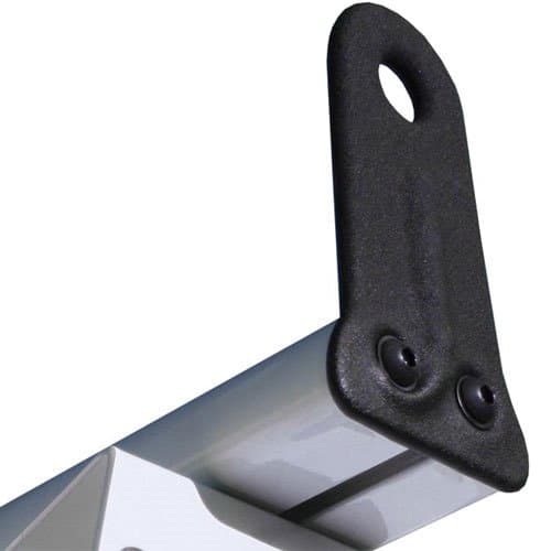 Vantech Ford Transit Connect 2008-2013 - 2 Bar Aluminum Ladder Rack w/Side Stops J2050 6