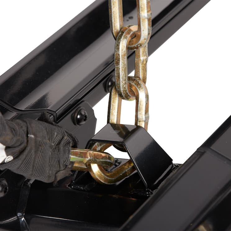 Close-up of locking mechanism of the StageTwo