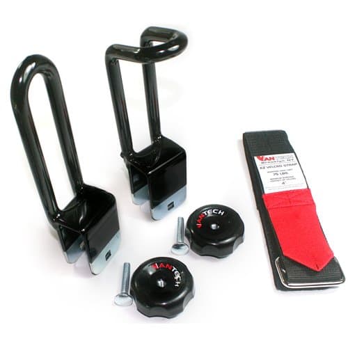 Vantech Ford Transit Cargo 2015+ - 2 Bar Aluminum Ladder Racks H1752 7