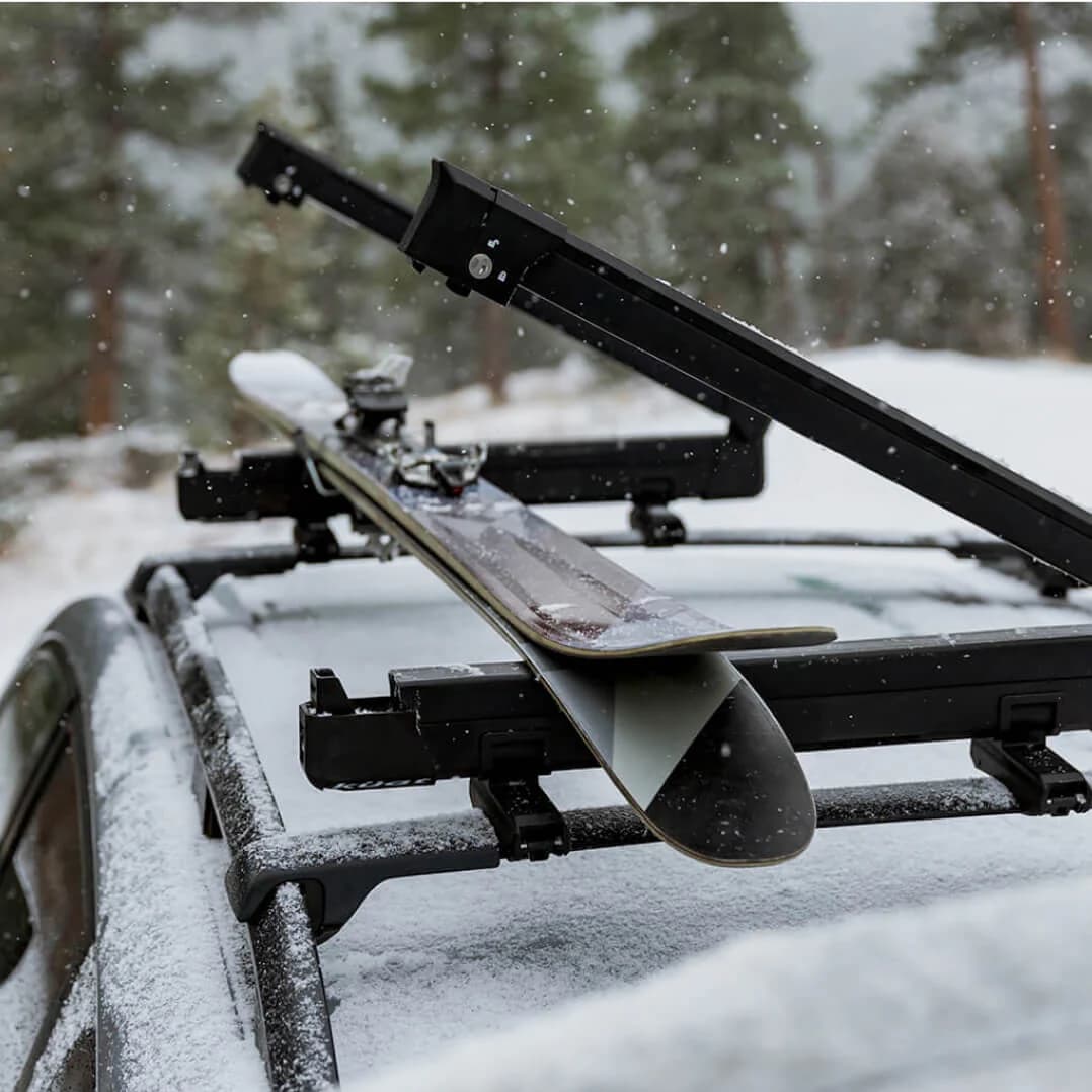 Kuat Switch Ski Snowboard Rack Lifestyle In Use