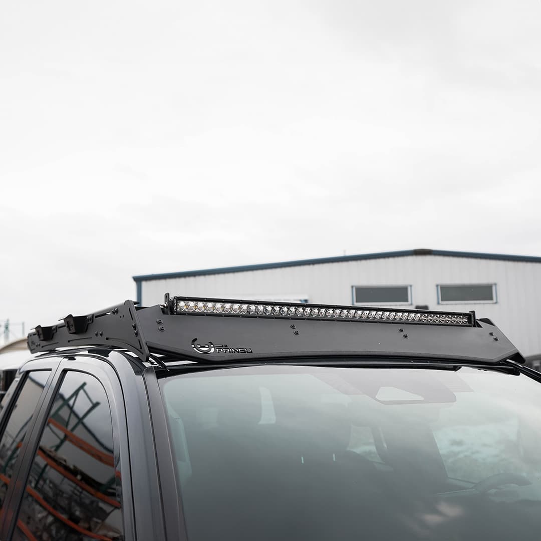 Prinsu Pro Toyota Tacoma Cab Platform Roof Rack Close Up