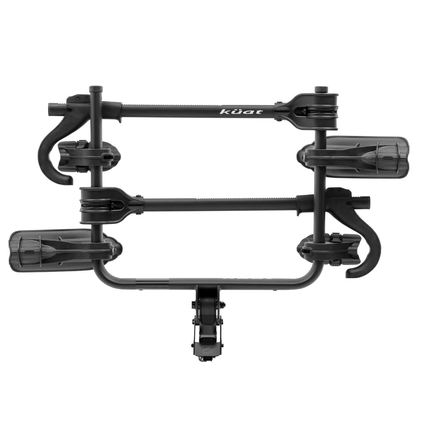 Transer bike rack upright on white background