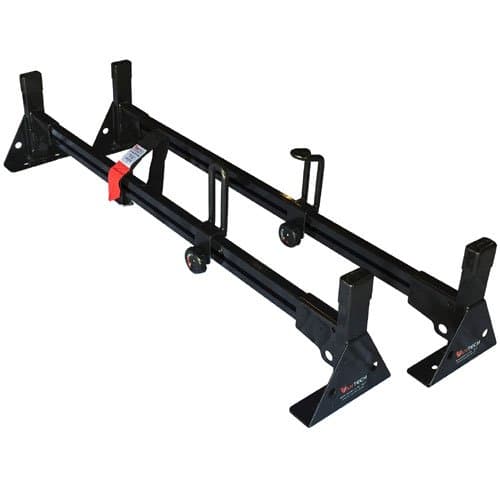 Vantech H1 Truck Cap Rack - 42" 2 Bar Aluminum Ladder Rack H1093 2