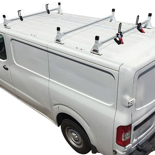 Vantech Nissan NV - 3 Bar Steel Ladder Racks H1303