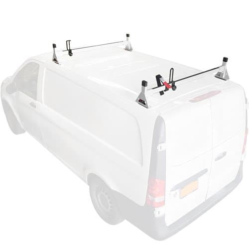 Vantech Mercedes Metris 2016+ - 3 Bar Steel Ladder Racks H1393 3