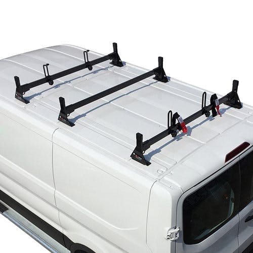 Vantech Ford Transit Cargo 2015+ - 3 Bar Steel Ladder Racks H1723
