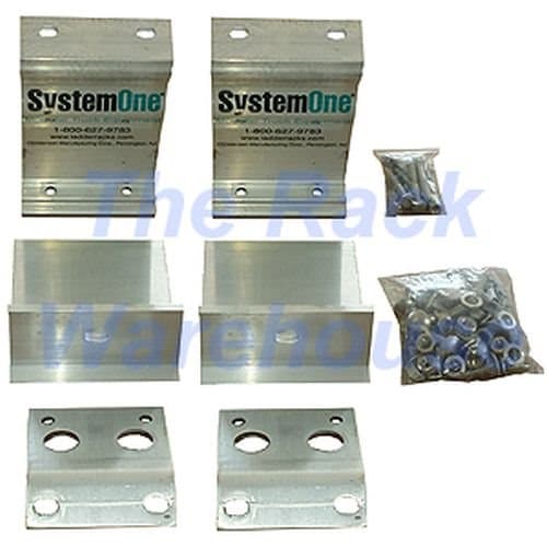 System One I.T.S Utility Rig 2 Bar Van Ladder Rack 5