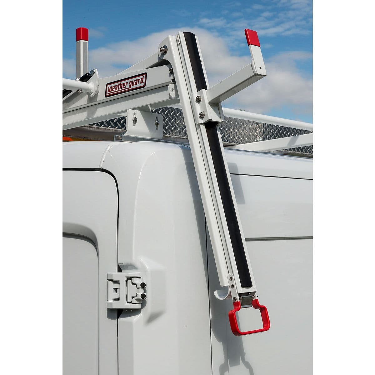 WeatherGuard 2291-3-01 EZGLIDE2 Extended Drop-Down Van Ladder Rack extended arm