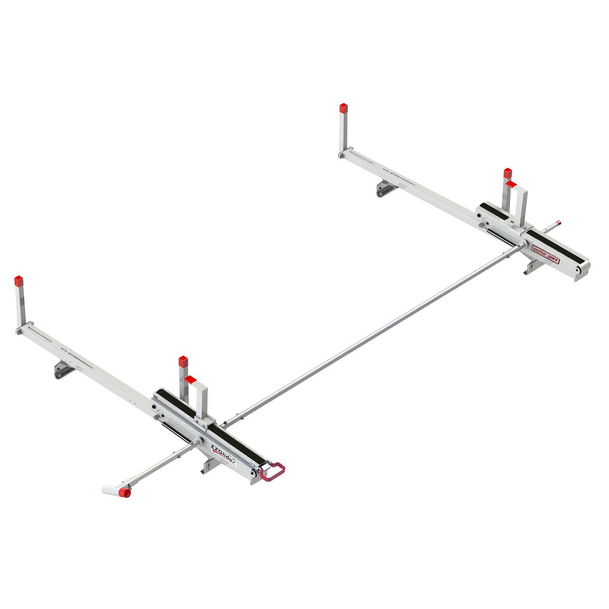WeatherGuard 2291-3-01 EZGLIDE2 Extended Drop-Down Van Ladder Rack