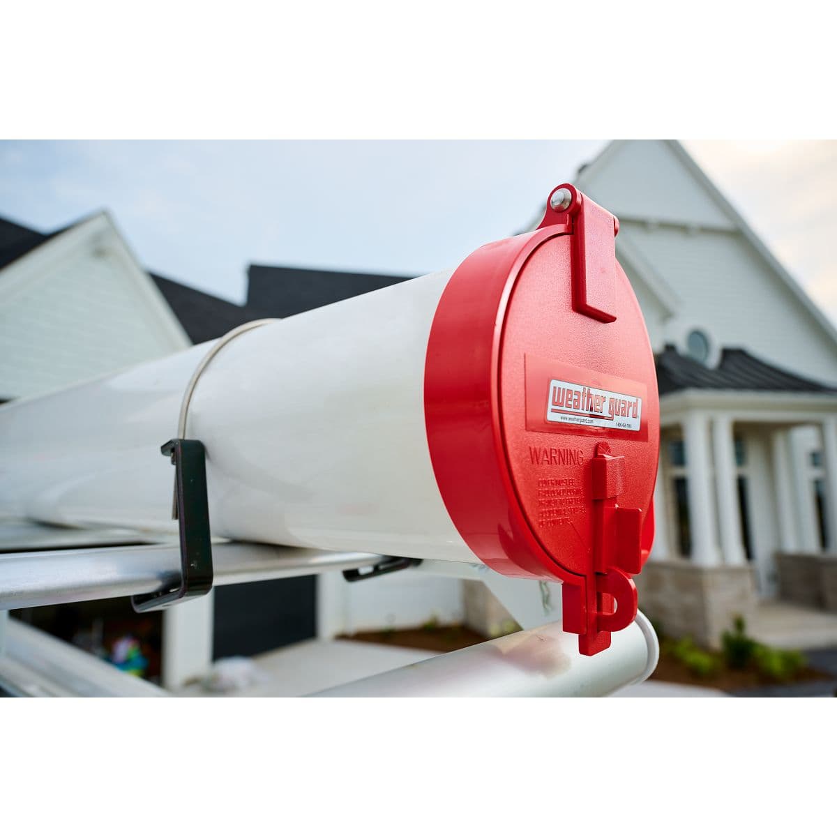 WeatherGuard 239 Conduit Carrier Kit Mounted to 6" PVC Locked