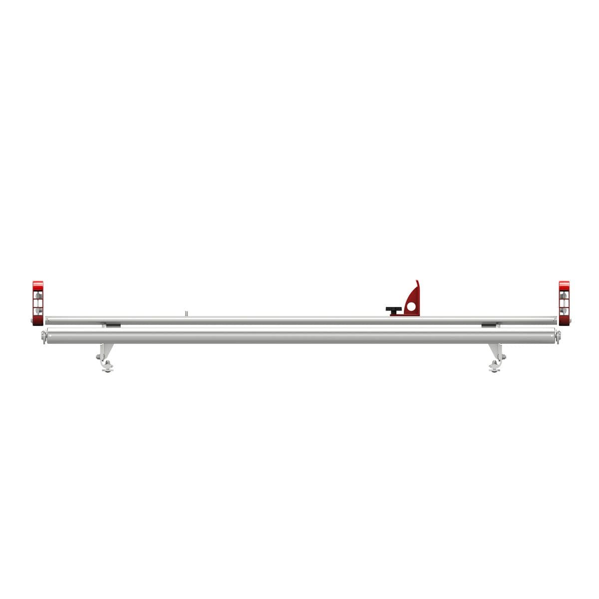 WeatherGuard Safari Aluminum Complete Van Rack Rear Roller